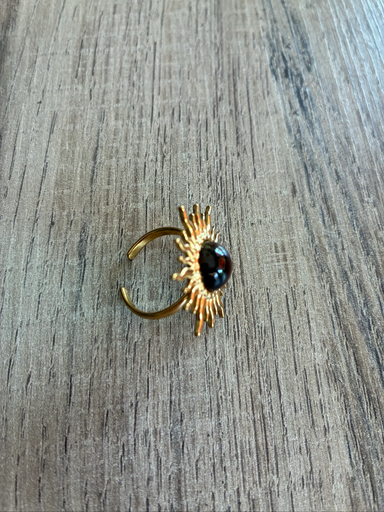 Stainless steel sun ring – photo 3